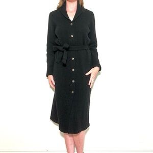 Vintage Ralph Lauren Long Lambswool Cardigan // Jacket // Sweater